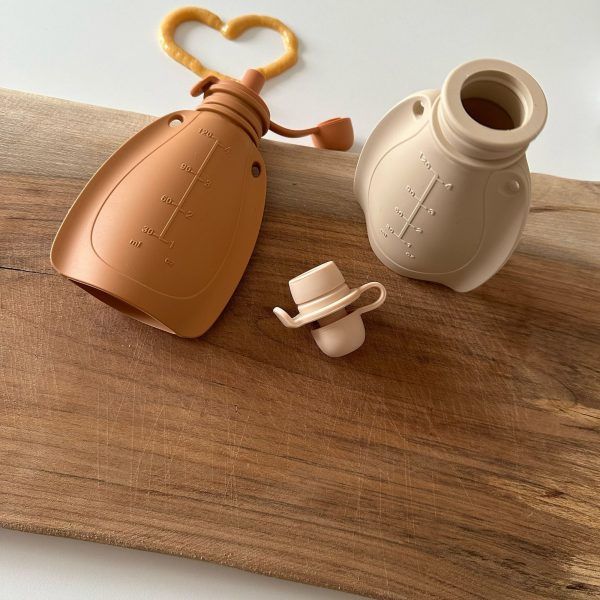 Smoothie pouch 2 pack (Soft rabbit/Roe deer) - Imagen 2