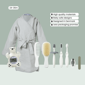 Bath Time Bundle "Glacier Grey" age 24-36m